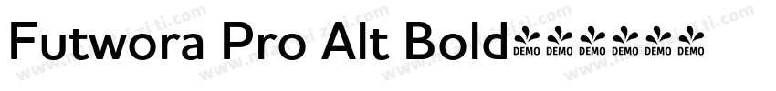 Futwora Pro Alt Bold字体转换